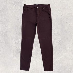 Buffalo David Bitton Maroon Jeans - Women’s 8/29